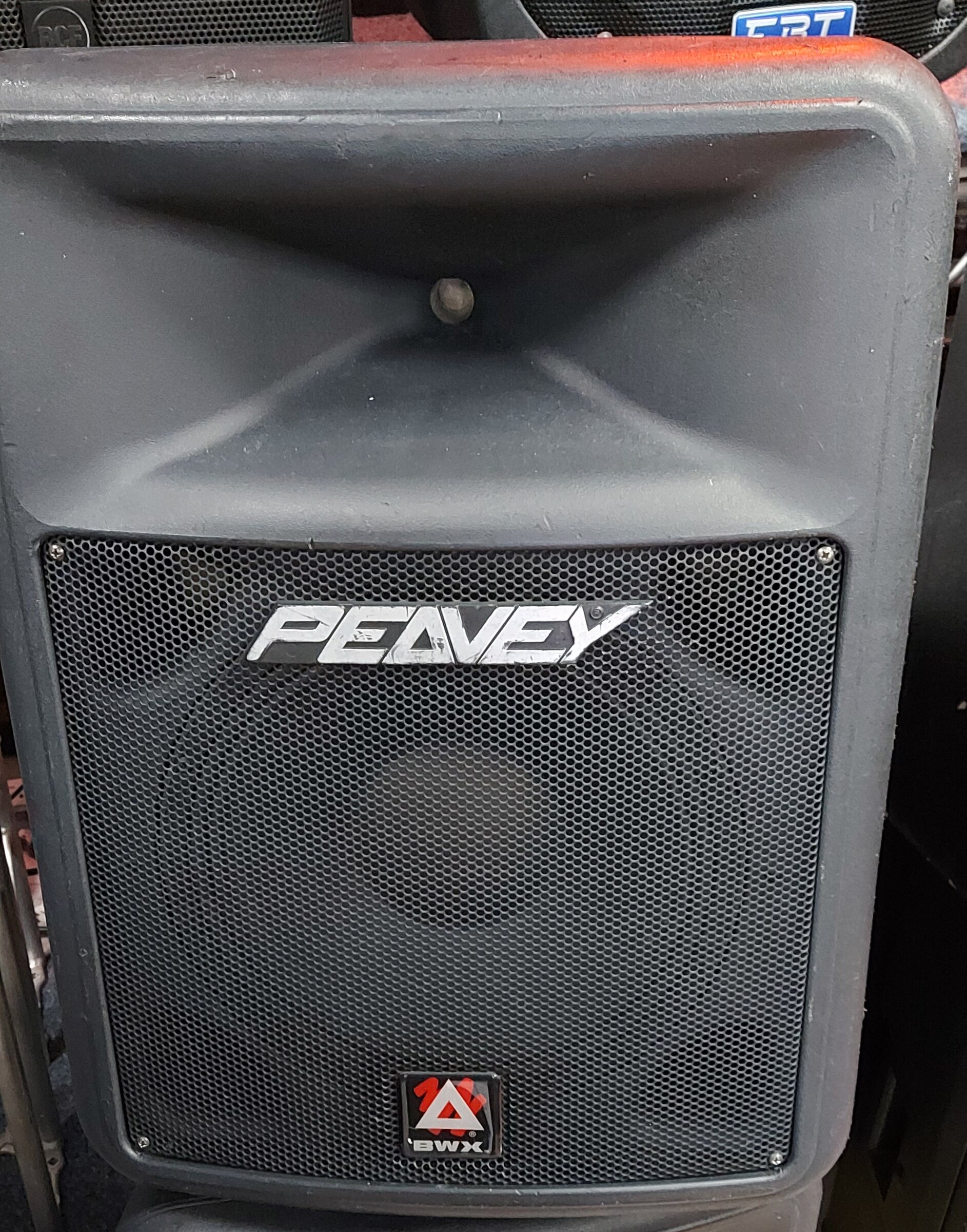 Hw audio peavey impulse 1012 pair 1400watts passive speakers used